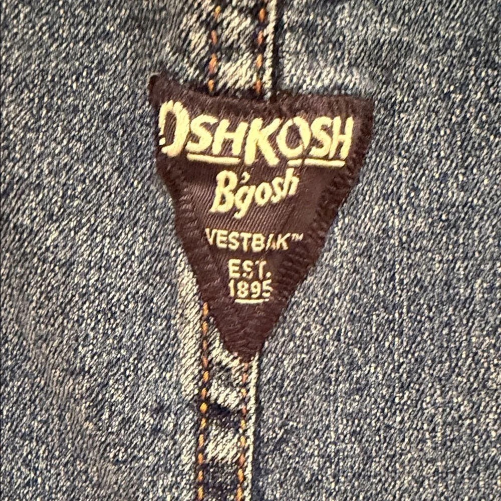 🧵 OshKosh B’gosh 5T Denim Overalls | Classic Vestbak Toddler Jean Dungarees
